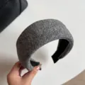 Largeur 6.5cm / Velours Gris