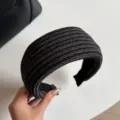 Largeur 6.5cm / Rayure Noire