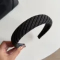 Largeur 3cm / Rayure Noire