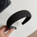 Largeur 4cm / Rayure Noire