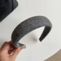 Largeur 4cm / Velours Gris