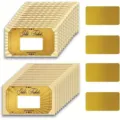 Gold Blank Scratch Card / Set of 20 Pieces