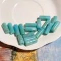 1 Pieza (8x20mm) / Textura Nube Azul (G21)