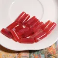 1 Pieza (8x20mm) / Rojo Blanco (G09)