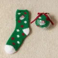 Embalaje de Bola de Acrílico / Papá Noel Bordado