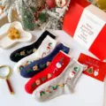5 Pairs/Pack / Gift Box Combo - Santa Claus