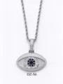 Catena a Corda (DZ-S6) / 3mm x 24 Pollici / Argento