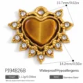 Herzform Tigerauge Stil (PJ94826B)