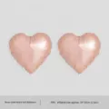 Retro Pink Heart Balloon (13) / 2 Pieces/Pack 35x35cm