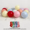 Retro Kleurrijke Latex Ballon (13)