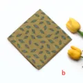 Jaune Brun Feuille Gris Vert (b)