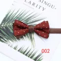 Deep Red Polka Dot (002)