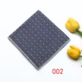 Grey Background White Floral Pattern (002)