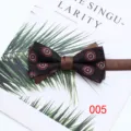 Dark Brown Black Round Geometric (005)