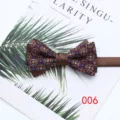 Dark Brown Retro Floral (006)