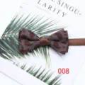 Brown Paisley Black White Plaid (008)