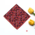 Rouge Marine Feuille Floral (o)