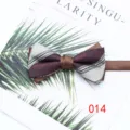 Brown Herringbone Silver Blue Stripes (014)