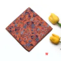 Orange Bleu Floral (w)
