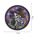 Sorcière Crâne-GOOD VIBES (DW9313-7)