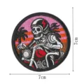 Crâne de Moto-Coucher de Soleil (DW9313-5)