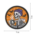 Crâne d'Halloween-DEAD INSIDE (DW9313-1) / 1 Pièce/Paquet