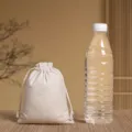 Overlocked Cotton High Opening Style / 13x18cm / Natural