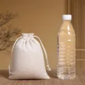 Overlocked Cotton High Opening Style / 15x20cm / Natural