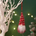 Red Snowflake Knitted Style (01)
