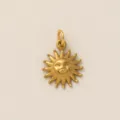 Matte Sunburst Pendant