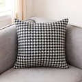 35x35cm (Solo Funda) / Pata de gallo Blanco y Negro