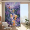 Single Curtain / 180x180cm / Star Parade Cartoon Style 2