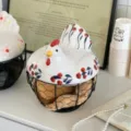 19.5x19.5x23.5cm / Cherry Pattern