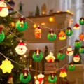 Serie de Navidad A (Mix 10 Elementos) / 1,5m 10 LEDs (Batería)