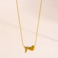 Buchstabe Y Stil (RT343XL-Y) / 18K-Gold