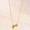 Buchstabe B Stil (RT343XL-B) / 18K-Gold