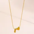 Buchstabe E Stil (RT343XL-E) / 18K-Gold