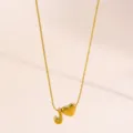 Buchstabe J Stil (RT343XL-J) / 18K-Gold