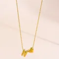 Buchstabe N Stil (RT343XL-N) / 18K-Gold