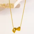 Buchstabe Q Stil (RT343XL-Q) / 18K-Gold