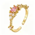 Pink Oval Style (TJ344) / Gold