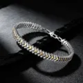 Round Stone Link Style (B019)