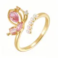 Butterfly Pearl Pink Style (TJ401)