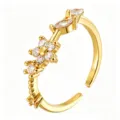 Four-Petal Flower Marquise Style (TJ384)