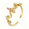 Wavy Pink Pear Style (TJ406)