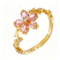 Four-Petal Flower Pink Style (TJ416)