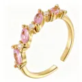 Pink Marquise White Style (TJ417)