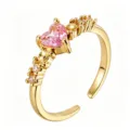 Pink Heart Gem Style (TJ431)