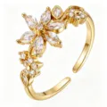 Micro Diamond Combination Flower Style (TJ436)