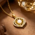 Round Pearl Micro-Inlay Style (T4064)